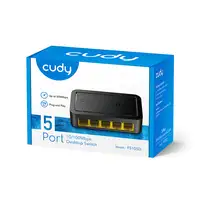 Cudy FS105D switch Fast Ethernet (10/100) Negro