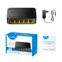 Cudy FS105D switch Fast Ethernet (10/100) Negro