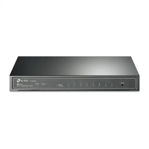 TP-Link TL-SG2008 Gestionado L2 Gigabit Ethernet (10/100/1000) Negro