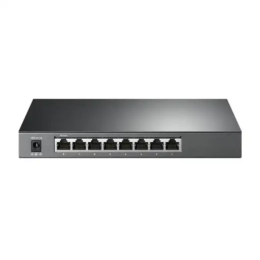 TP-Link TL-SG2008 Gestionado L2 Gigabit Ethernet (10/100/1000) Negro