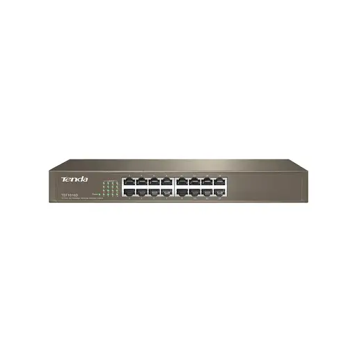 Tenda TEF1016D switch No administrado Fast Ethernet (10/100) Gris