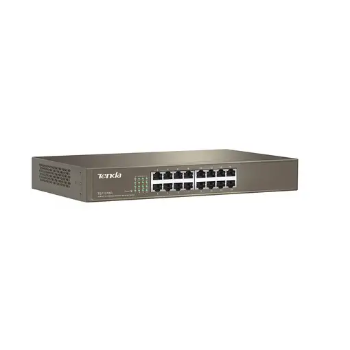Tenda TEF1016D switch No administrado Fast Ethernet (10/100) Gris