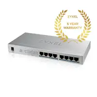 Zyxel GS1008HP No administrado Gigabit Ethernet (10/100/1000) Energía sobre Ethern