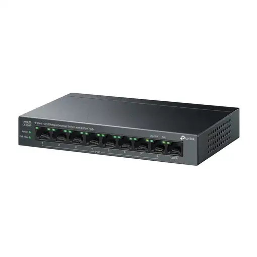 TP-Link LiteWave LS109P switch No administrado Fast Ethernet (10/100) Energía sobr