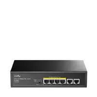 Cudy FS1006P switch Fast Ethernet (10/100) Energía sobre Ethernet (PoE) Negro