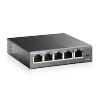 TP-Link TL-SG105E Gestionado L2 Gigabit Ethernet (10/100/1000) Negro