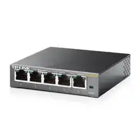 TP-Link TL-SG105E Gestionado L2 Gigabit Ethernet (10/100/1000) Negro