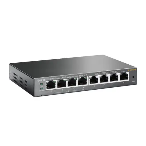 TP-Link TL-SG108PE Gestionado L2 Gigabit Ethernet (10/100/1000) Energía sobre Ethe