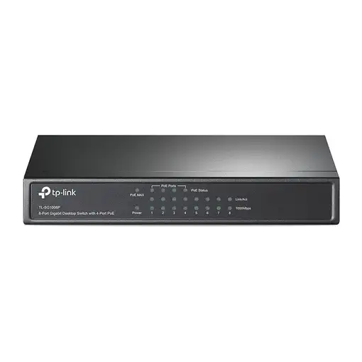 TP-Link TL-SG1008P Gestionado Gigabit Ethernet (10/100/1000) Energía sobre Etherne