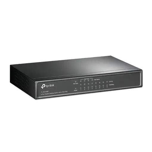 TP-Link TL-SG1008P Gestionado Gigabit Ethernet (10/100/1000) Energía sobre Etherne