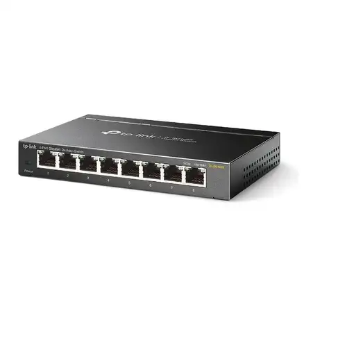 TP-Link Omada TL-SG108S switch No administrado Gigabit Ethernet (10/100/1000) Negr