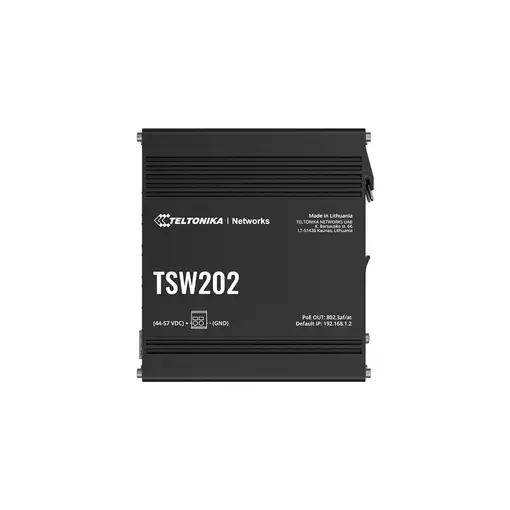 Teltonika TSW202 Gestionado L2 Gigabit Ethernet (10/100/1000) Energía sobre Ethern