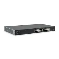 LevelOne GTL-2661 switch Gestionado L2 Gigabit Ethernet (10/100/1000) Negro