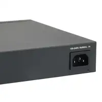 LevelOne GTL-2661 switch Gestionado L2 Gigabit Ethernet (10/100/1000) Negro