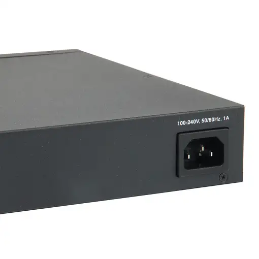 LevelOne GTL-2661 switch Gestionado L2 Gigabit Ethernet (10/100/1000) Negro