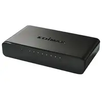 Edimax ES-3308P V2 switch Gestionado Fast Ethernet (10/100) Negro