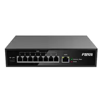 Fanvil PN8 switch No administrado Fast Ethernet (10/100) Negro