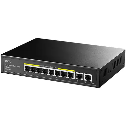 Cudy GS1010PE switch Gigabit Ethernet (10/100/1000) Energía sobre Ethernet (PoE) N