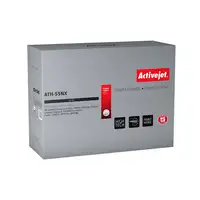 Activejet Cartucho de tóner ATH-55NX (repuesto HP 55X CE255X, Canon CRG-724H; Supr
