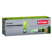 Activejet BIO Tóner ATH-36NB para impresoras HP, Canon, Repuesto HP 36A CB436A, Ca