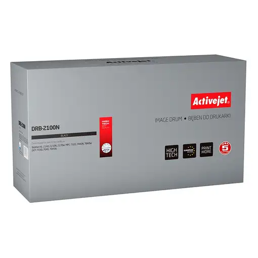 Activejet Tambor DRB-2100N (repuesto Brother DR-2100; Supreme; 12000 páginas; negr