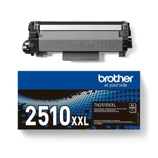 Brother TN2510XXL cartucho de tóner 1 pieza(s) Original Negro