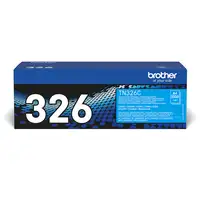 Brother TN-326C cartucho de tóner 1 pieza(s) Original Cian