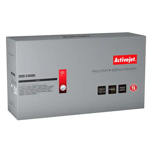 Activejet Tambor DRB-3400N (repuesto Brother DR-3400; Supreme; 50000 páginas; negr