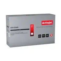Activejet Tóner ATH-05NX para impresoras HP, Canon, Recambio HP 05X CE505X, Canon