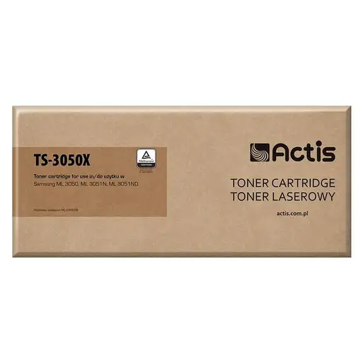 Actis Cartucho de tóner TS-3050X (reemplazo de Samsung ML-D3050B; estándar; 8000 p