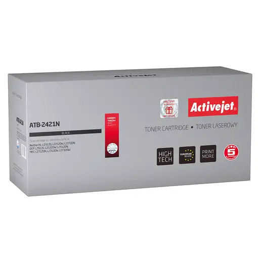 Activejet Cartucho de tóner ATB-2421N (repuesto Brother TN-2421; Supreme; 3000 pág