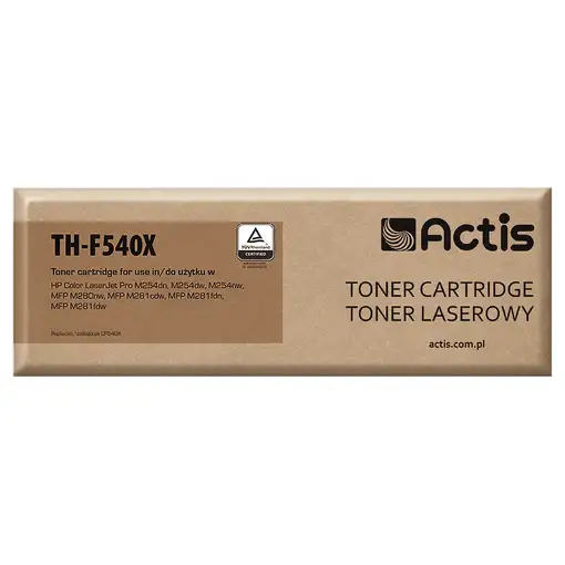 Actis TH-F540X (repuesto HP 203X CF540X; Supreme; 3200 páginas; negro)