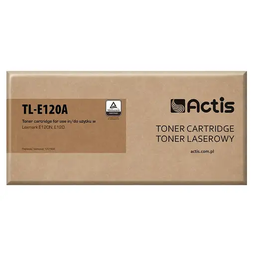 Actis TL-E120A (sustitución de Lexmark 12016SE; estándar; 2000 páginas; negro)