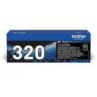 Brother TN-320BK cartucho de tóner 1 pieza(s) Original Negro
