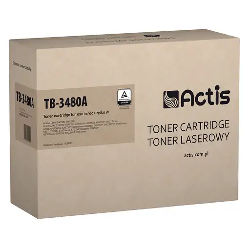 Actis TB-3480A (sustitución de Brother TN-3480; estándar; 8000 páginas; negro)