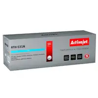 Activejet Cartucho de tóner ATH-531N (repuesto HP 304A CC531A, Canon CRG-718C; Sup