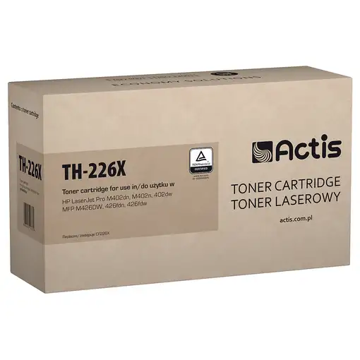 Actis Cartucho de tóner TH-226X (recambio HP 226X CF226X; estándar; 9000 páginas;