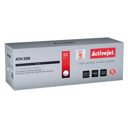 Activejet ATH-30N (repuesto HP 30A CF230A; Supreme; 1600 páginas; negro)