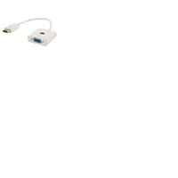 Savio CL-27B adaptador de cable de vídeo 0,1 m HDMI tipo A (Estándar) VGA (D-Sub)