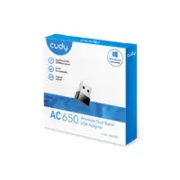 Cudy WU650 adaptador y tarjeta de red WLAN 433 Mbit/s