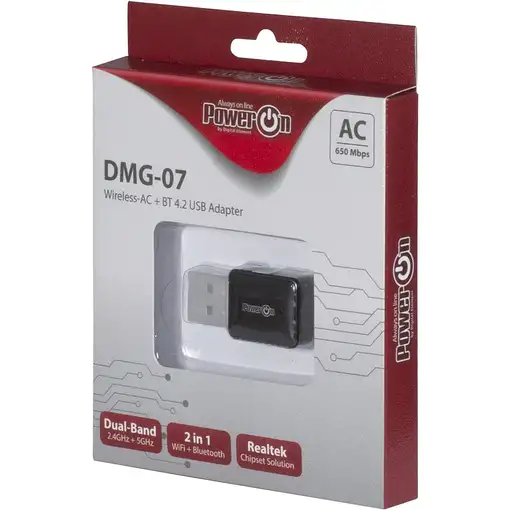 Inter-Tech DMG-07 WLAN / Bluetooth 650 Mbit/s