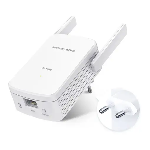 Mercusys MP510 KIT adaptador de red PowerLine 1000 Mbit/s Ethernet Wifi Blanco 2 p
