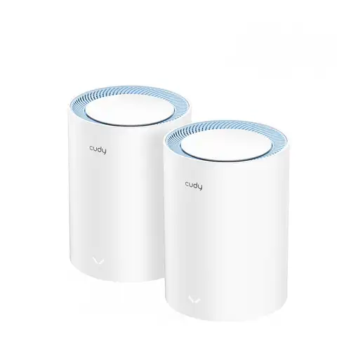 Cudy M1200 2-PACK sistema Wi-Fi Mesh (Wi-Fi en malla) Doble banda (2,4 GHz / 5 GHz