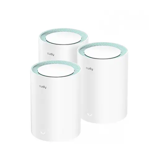 Cudy M1300 3-PACK sistema Wi-Fi Mesh (Wi-Fi en malla) Doble banda (2,4 GHz / 5 GHz