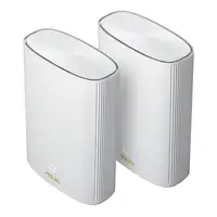 ASUS ZenWiFi AX Hybrid (XP4) Doble banda (2,4 GHz / 5 GHz) Wi-Fi 6 (802.11ax) Blan