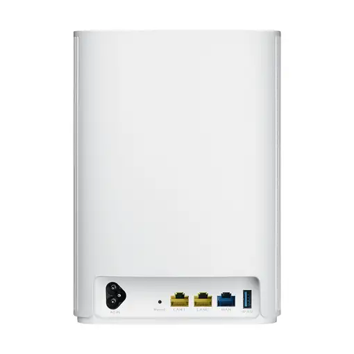 ASUS ZenWiFi AX Hybrid (XP4) Doble banda (2,4 GHz / 5 GHz) Wi-Fi 6 (802.11ax) Blan