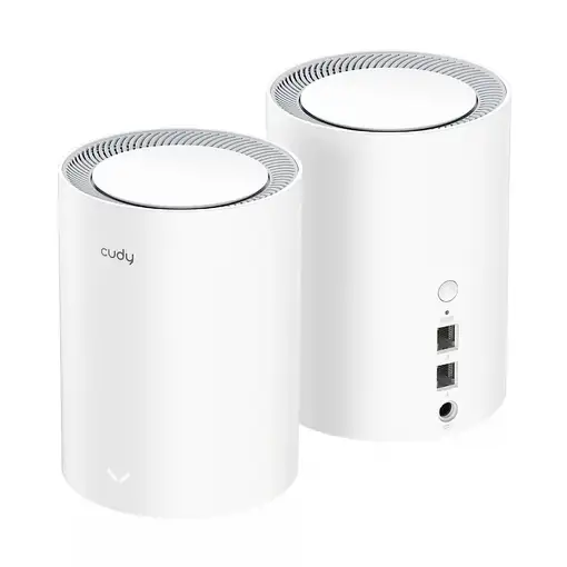 Cudy AX1800 Doble banda (2,4 GHz / 5 GHz) Wi-Fi 6 (802.11ax) Blanco 1 Interno