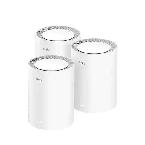 Cudy M3000 3-PACK sistema Wi-Fi Mesh (Wi-Fi en malla) Doble banda (2,4 GHz / 5 GHz