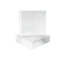 MediaRange BOX31-T funda para discos ópticos Caja transparente para CD 1 discos Tr