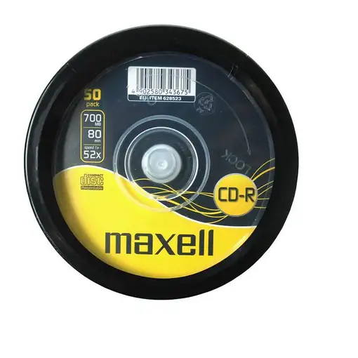 Maxell MAX27051 CD en blanco CD-R 700 MB 52x 50 pieza(s)
